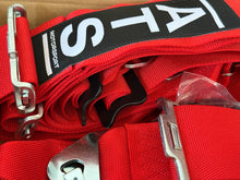 Load image into Gallery viewer, TRS 6 Point 'Magnum' Race Harness / Belts (FIA Homologated) - Black