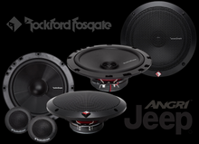 Load image into Gallery viewer, Rockford Fosgate 'PRIME' Series 6 Speaker Audio Upgrade for Jeep Wrangler JK JKU 2007-2014 (FULLY INSTALLED)