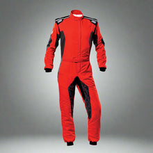 Load image into Gallery viewer, OMP TECNICA Hybrid Circuit Race Suit - Red/Black (Sizes 44-64) FIA 8856-2018