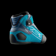 Load image into Gallery viewer, OMP KS-3 Kart Boots (Navy Blue / Cyan)
