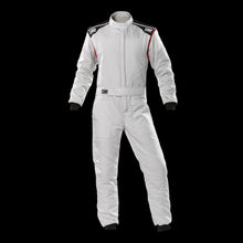 Load image into Gallery viewer, OMP FIRST-S Circuit Race Suit - Blue Navy/Cyan (Sizes 44-64) FIA 8856-2018