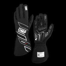 Load image into Gallery viewer, OMP 'ONE-S' Circuit Racing Gloves - BLACK (FIA 8856-2018)