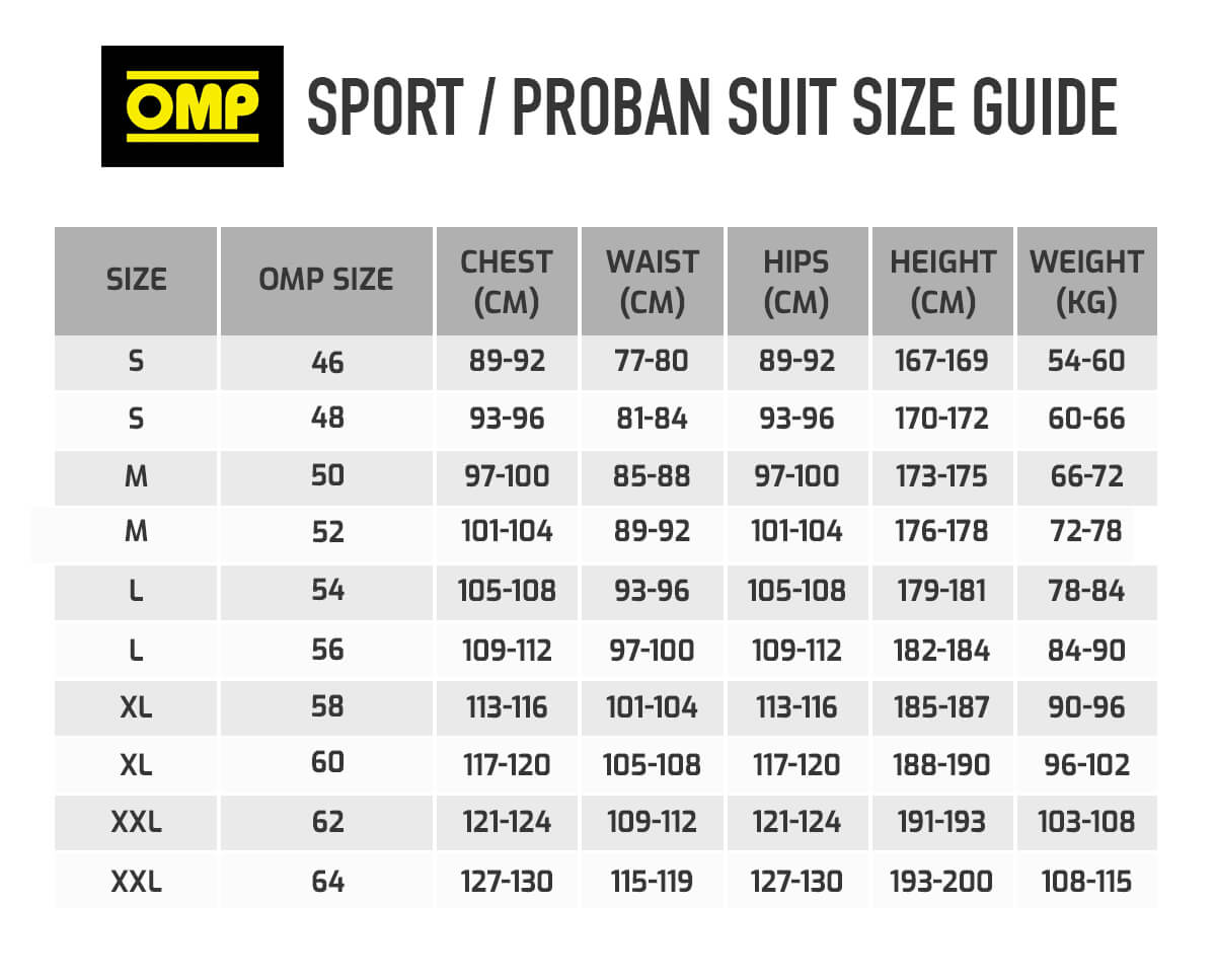 OMP SPORT Circuit Race Suit - Blue (Sizes S-XXL) FIA 8856-2018