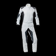 Load image into Gallery viewer, OMP TECNICA Hybrid Circuit Race Suit - Grey/Black (Sizes 44-64) FIA 8856-2018