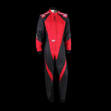 Load image into Gallery viewer, OMP KS-3X Kart Suit BLACK / ANTHRACITE - YOUTH (Sizes 120-160)