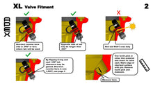 Load image into Gallery viewer, APEX RPV Rapid Tyre Deflation Valves for Jeep Wrangler JK / JKU / JL / JLU / Gladiator (Set of 5)