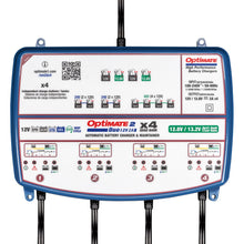 Load image into Gallery viewer, OPTIMATE 2 Duo - x4 QUAD Bank (Lithium / Standard) Car / Kart Battery Charger TM574