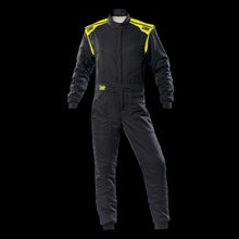 Load image into Gallery viewer, OMP FIRST-S Circuit Race Suit - Blue Navy/Cyan (Sizes 44-64) FIA 8856-2018