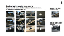 Load image into Gallery viewer, APEX RPV Rapid Tyre Deflation Valves for Jeep Wrangler JK / JKU / JL / JLU / Gladiator (Set of 5)