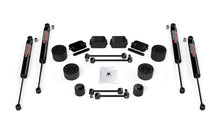 Load image into Gallery viewer, FULLY FITTED: 2.5” Teraflex Performance Spacer Lift Kit with 9550 shocks for Wrangler 2dr JL / 4dr JLU