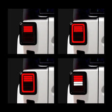 Load image into Gallery viewer, TAIL LIGHTS - DARK STRIPE LED replacement for Wrangler JK JKU (pair)