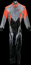 Load image into Gallery viewer, MIR 49-S Level 2 FIA Kart Suit (Grey/Black/Fluro Orange) - Size 34 (YOUTH)