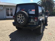 Load image into Gallery viewer, RockRage EXPLORER Full Rear Bumper for Wrangler JK / JKU