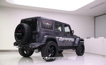 Load image into Gallery viewer, Topfire Fragment II Stainless Steel Rear Bumper (Long) for Wrangler JK JKU