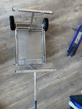 Load image into Gallery viewer, Collapsible KART TROLLEY / STAND - Chrome (Italy import)