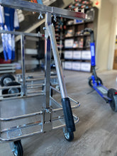 Load image into Gallery viewer, Collapsible KART TROLLEY / STAND - Chrome (Italy import)