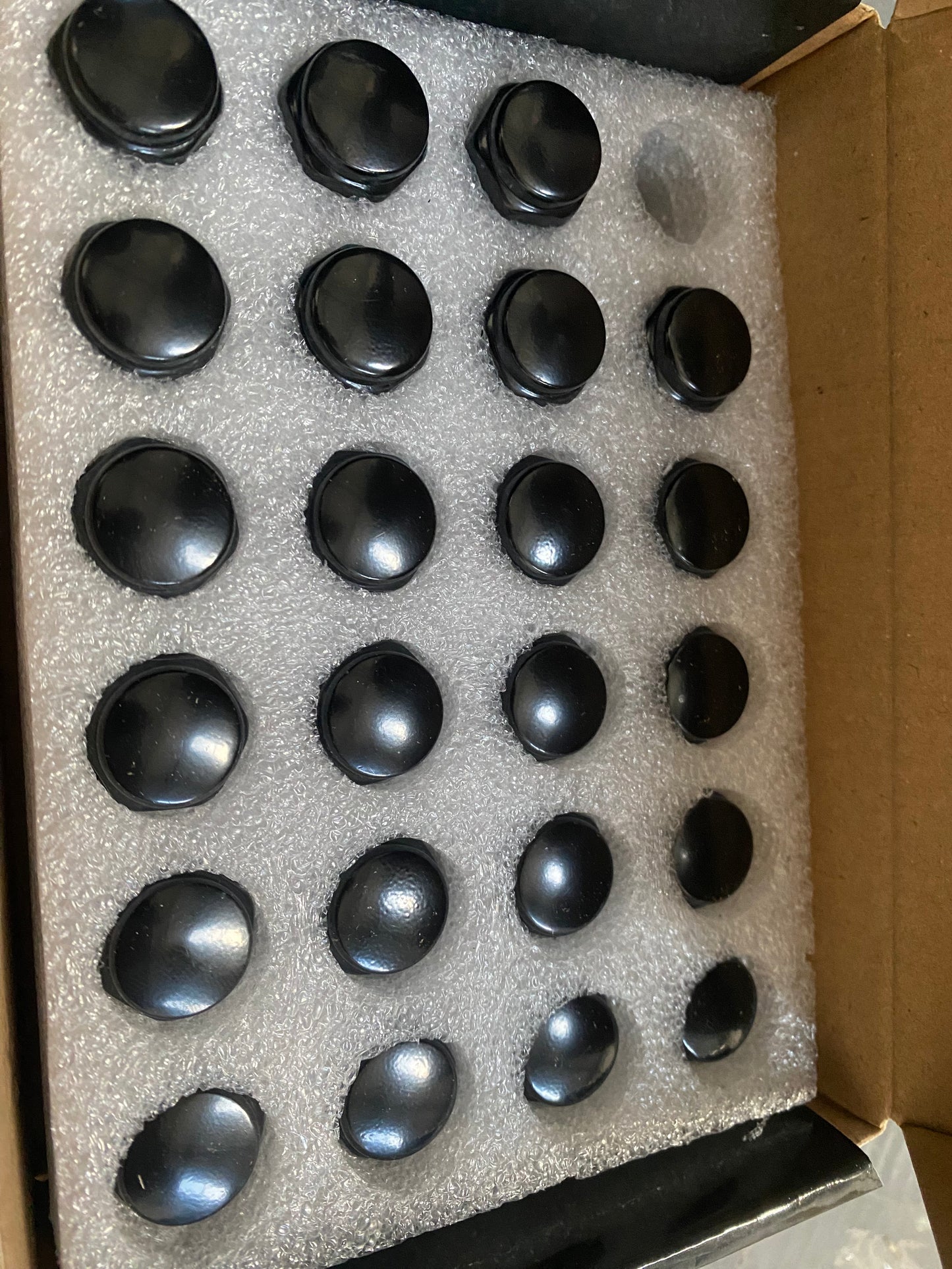 Wheel Nut Set for Aftermarket Rims for JL JLU Wrangler / Gladiator (23 Nuts)