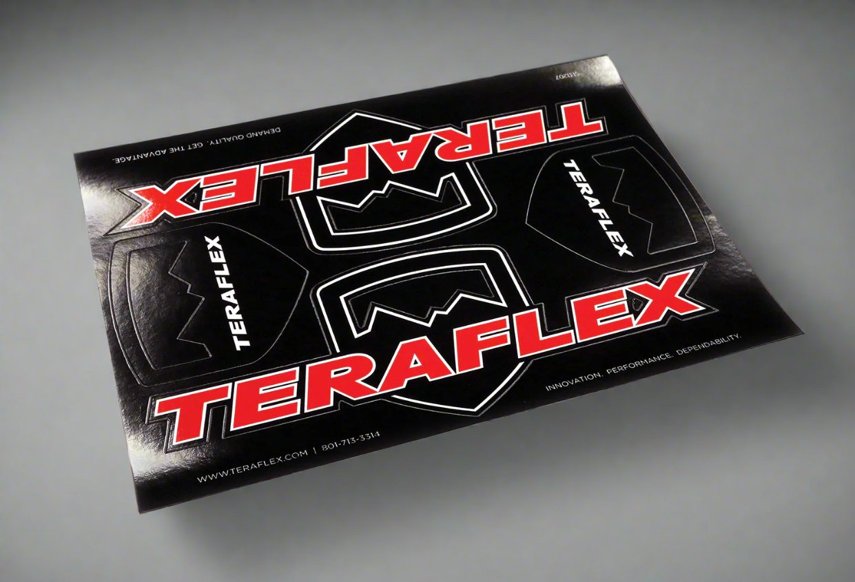 TeraFlex Sticker Sheet – 6" X 8"