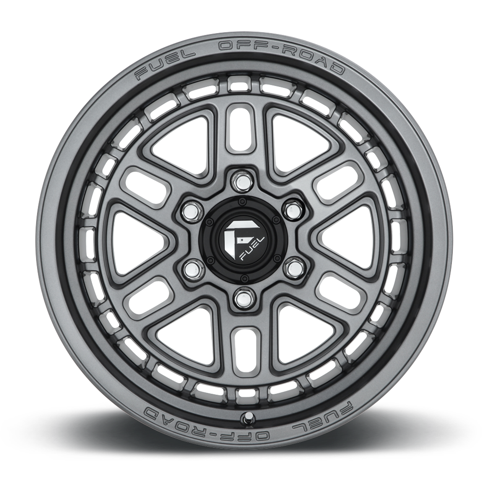 FUEL OFFROAD 'NITRO' 17" D668 - Satin Anthracite 17" Rims -12 (set of 5 Jeep 5/127)
