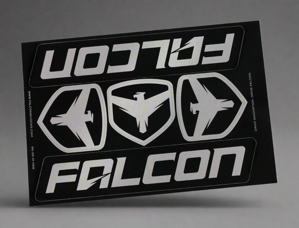 Falcon Performance Shocks Sticker Sheet – 6" X 8"