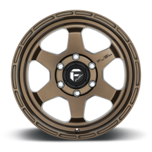 Load image into Gallery viewer, FUEL OFFROAD 'Shok' 17" D666 - Matte Bronze 17" Rims 10J -18 (set of 5 Jeep 5x127)
