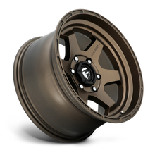 Load image into Gallery viewer, FUEL OFFROAD 'Shok' 17" D666 - Matte Bronze 17" Rims 10J -18 (set of 5 Jeep 5x127)