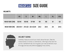 Load image into Gallery viewer, SPARCO (CMR) GP KF-4W Karting Helmet (for Juniors U15)