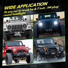 Load image into Gallery viewer, LED Headlights 'Dragons Eye'' for Wrangler JL with DRL (pair with JL Adaptors) A+ 'OSRAM' LED
