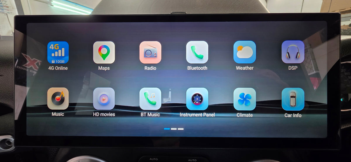 NEW 12.3″ PREMIUM Apple Car Play Upgrade for Jeep Wrangler JK/JKU 2008-2018 (INSTALLED with REVERSE CAM) with Android Auto