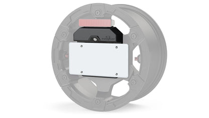 TeraFlex License Plate Relocation Kit with cam extender and harness - for Wrangler JL / JLU