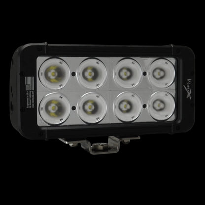 Vision-X 8" Double Stack Evo Prime LED Light Bar 20° 8x10w (80w) XIL-EP2.420 (each)