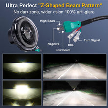 Load image into Gallery viewer, LED Headlights 'Dragons Eye'' for Wrangler JL with DRL (pair with JL Adaptors) A+ 'OSRAM' LED

