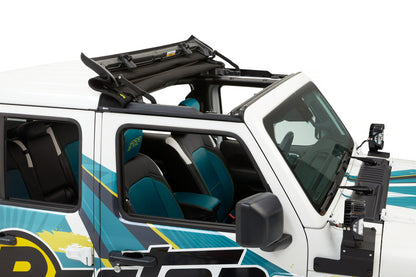 SUNRIDER Sun Roof FOR HARDTOP® - Black Twill for Jeep GLADIATOR JT by Bestop