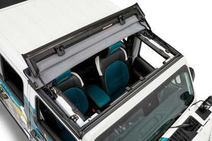 SUNRIDER Sun Roof FOR HARDTOP® - Black Twill for Jeep Wrangler JL / JLU / JT by Bestop