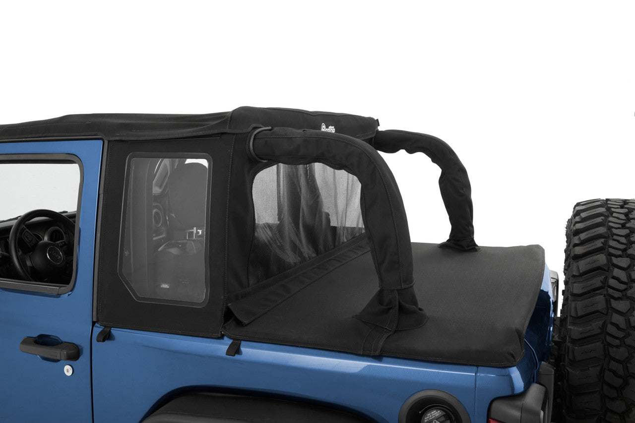 HALFTOP Soft Top with SUNRIDER - for Wrangler 4dr JLU by Bestop