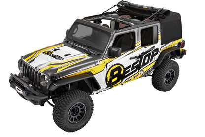 SUPERTOP® ULTRA™ SQUAREBACK Soft Top - for Wrangler JLU by Bestop