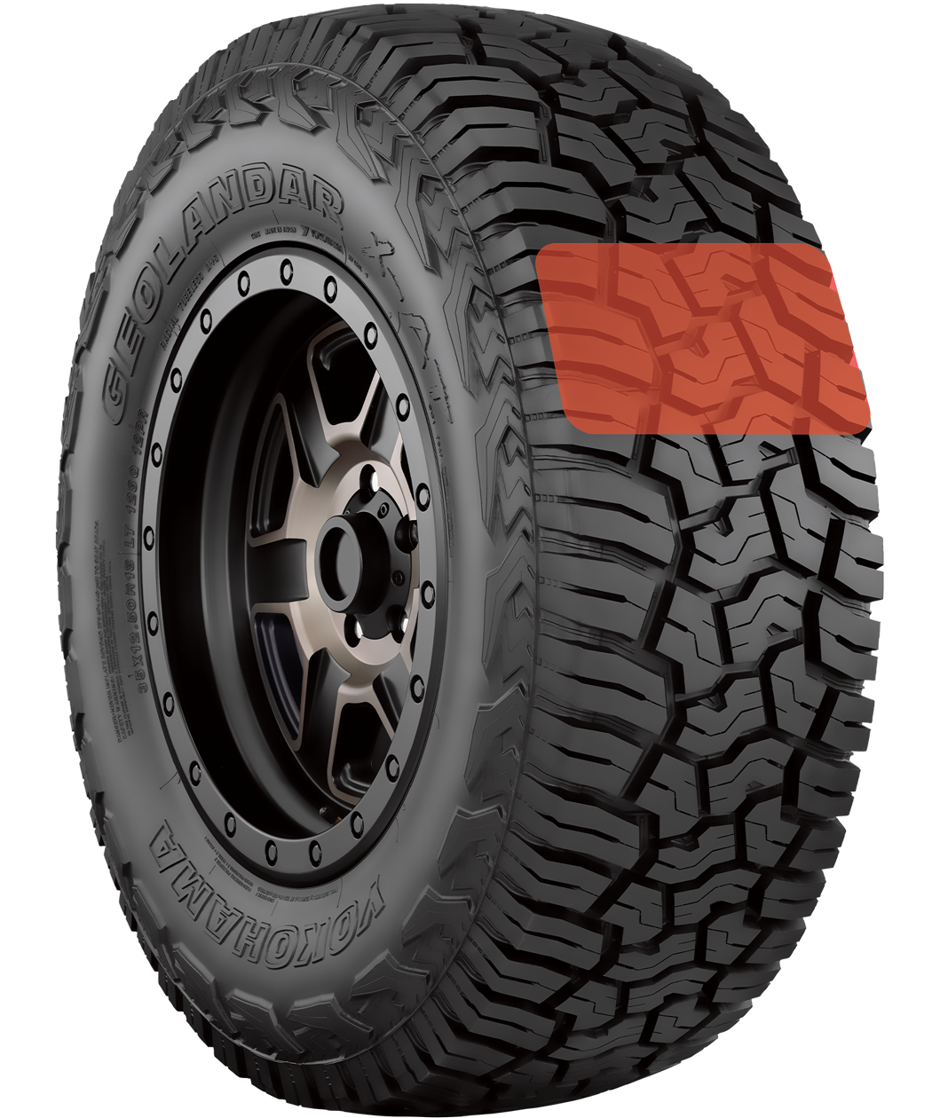 Yokohama Geolandar X-AT G016 35" All Terrain 35/12.5/R17 (for 17" Rim) (set of 5)