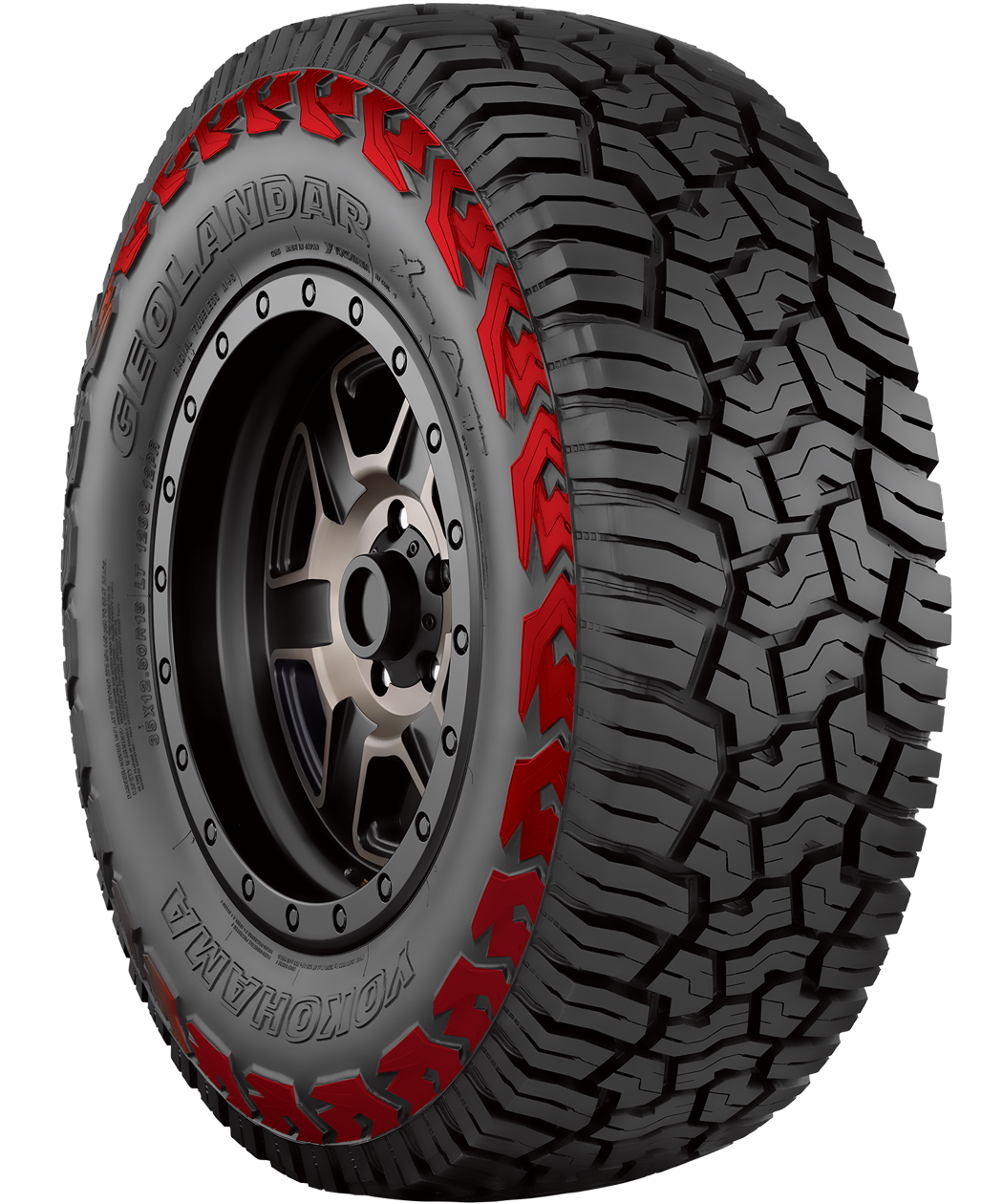 Yokohama Geolandar X-AT G016 33" All Terrain 285/70R17 (for 17" Rim) (set of 5)