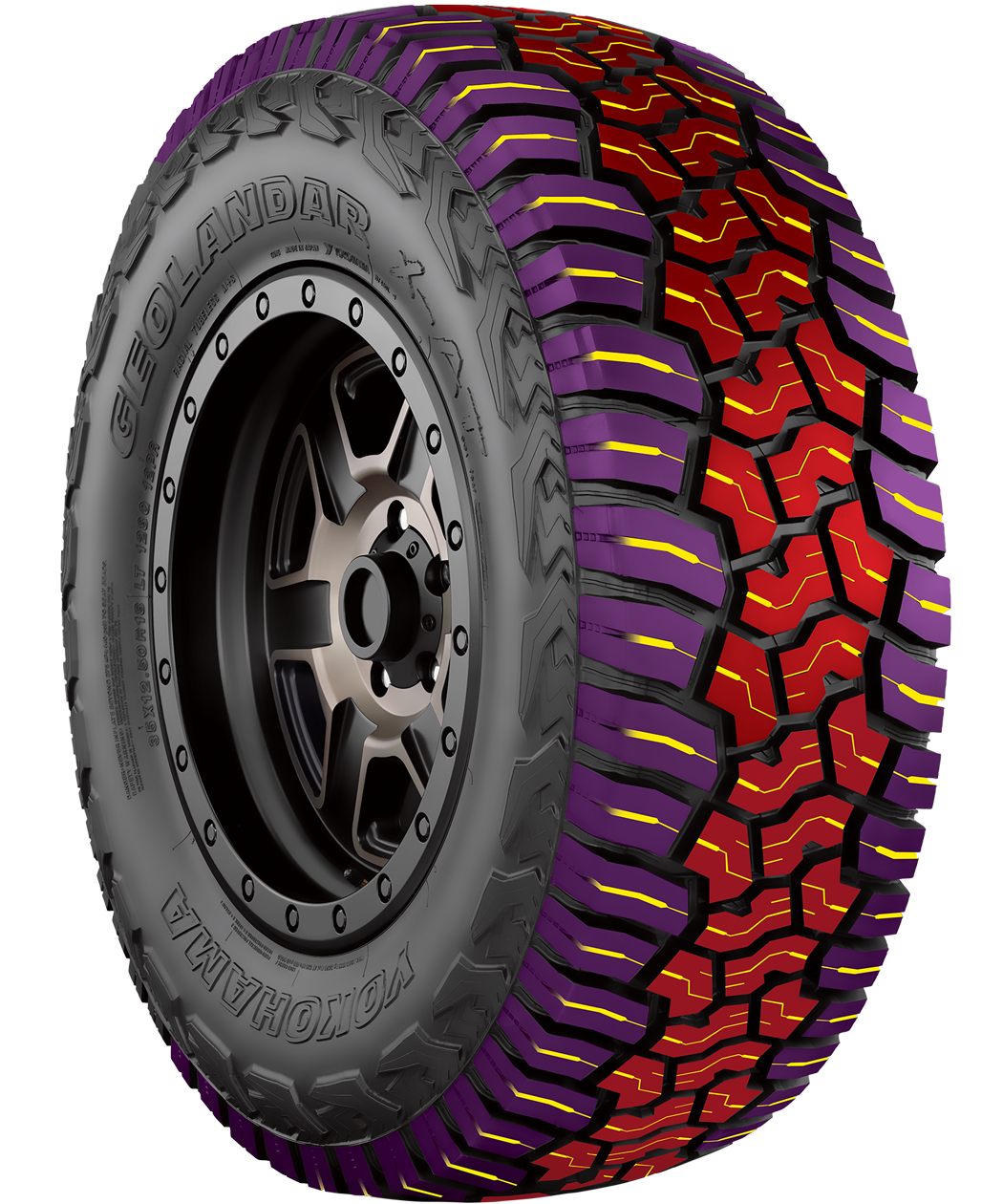Yokohama Geolandar X-AT G016 35" All Terrain 35/12.5/R17 (for 17" Rim) (set of 5)