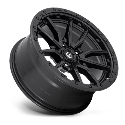 FUEL OFFROAD 'REBEL' D679 17" rims for HILUX / RANGER 6/139.7 - Matt Black +1 (set of 4)