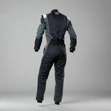 Load image into Gallery viewer, OMP TECNICA Hybrid Circuit Race Suit - Black/Fluro Yellow (Sizes 44-64) FIA 8856-2018
