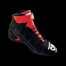Load image into Gallery viewer, OMP 'FIRST' Circuit Racing Boots (Anthracite / Fluro Yellow) FIA 8856-2018
