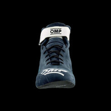 Load image into Gallery viewer, OMP 'FIRST' Circuit Racing Boots (Anthracite / Fluro Yellow) FIA 8856-2018
