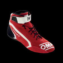 Load image into Gallery viewer, OMP 'FIRST' Circuit Racing Boots (Anthracite / Fluro Yellow) FIA 8856-2018
