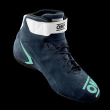 Load image into Gallery viewer, OMP 'FIRST' Circuit Racing Boots (Anthracite / Fluro Yellow) FIA 8856-2018
