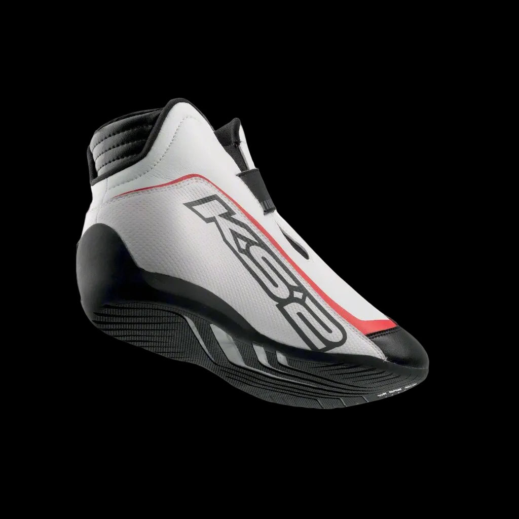 OMP KS-2 'ART' Kart Boots (White)