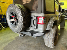 Load image into Gallery viewer, RockRage OVERLAND Full Rear Bumper for Wrangler JL / JLU
