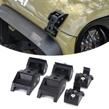 Load image into Gallery viewer, Bonnet Catch / Latch - 'Military Drill' for Wrangler JK JKU
