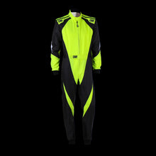 Load image into Gallery viewer, OMP KS-3X Kart Suit GREY/ BLACK - YOUTH (Sizes 120-160)
