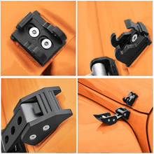 Load image into Gallery viewer, Bonnet Catch / Latch - 'Military Drill' for Wrangler JK JKU
